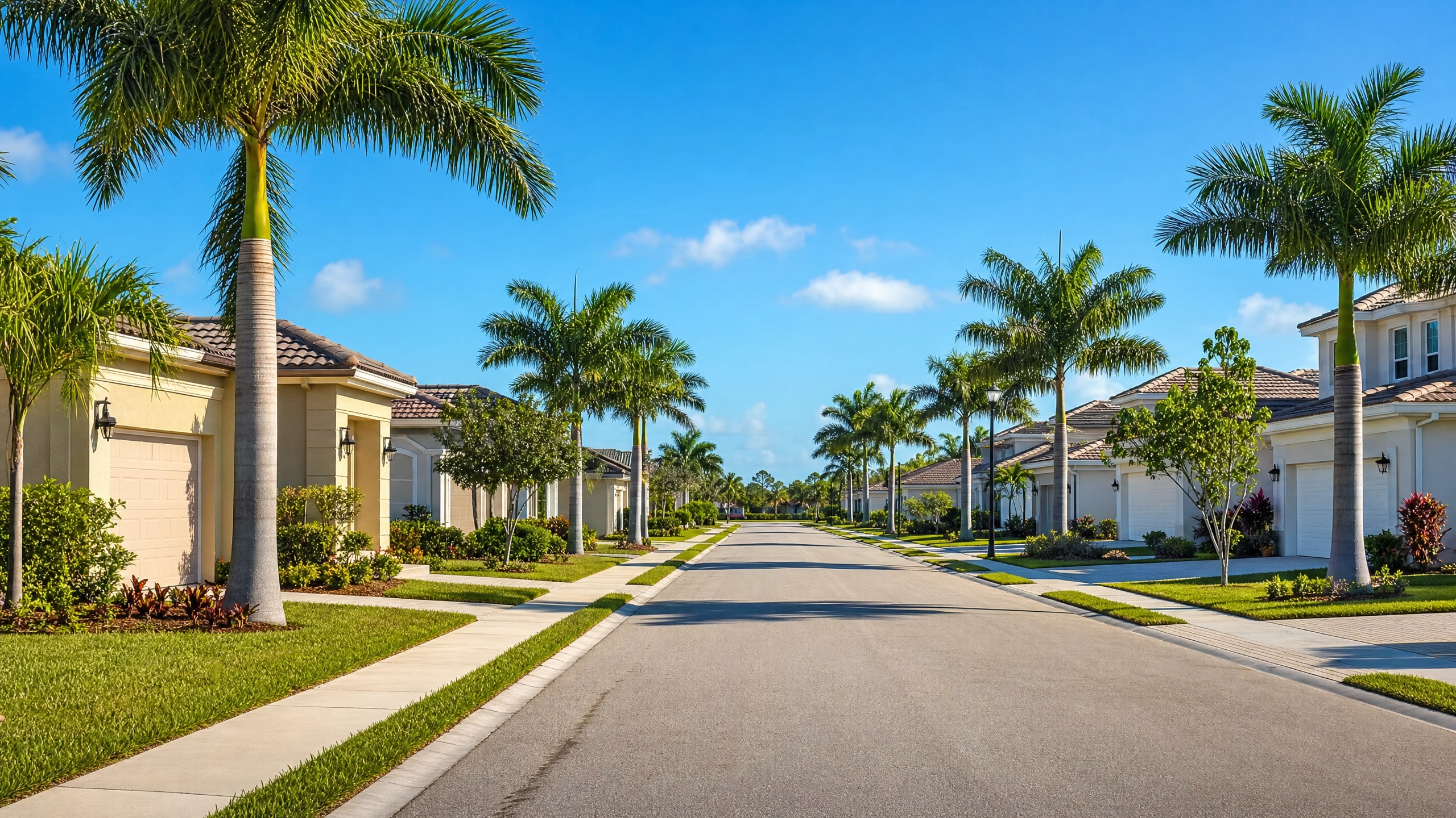 Most new construction in Lehigh Acres sits in a non-flood zone — meaning lower insurance costs and simpler financing