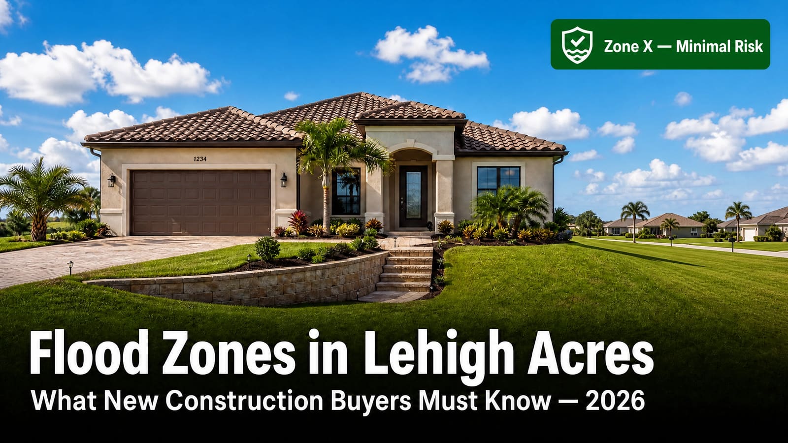 Flood Zones Explained: What Every New Construction Buyer in Lehigh Acres Must Know (2026)
