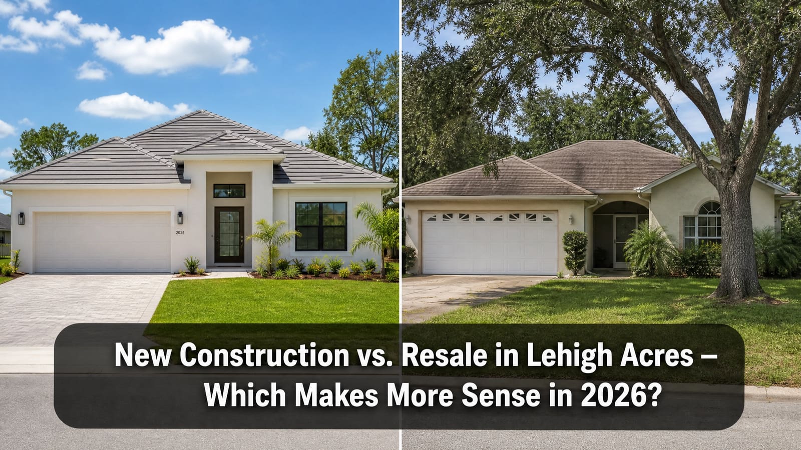New Construction vs Resale in Lehigh Acres: Which Makes More Sense in 2026?